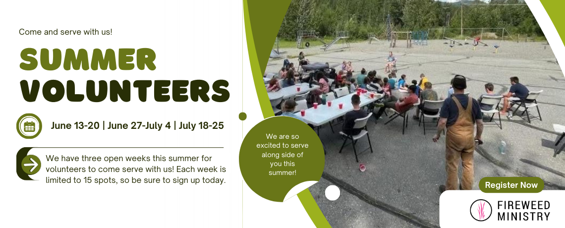 2026 Fireweed Summer Ministry Volunteers